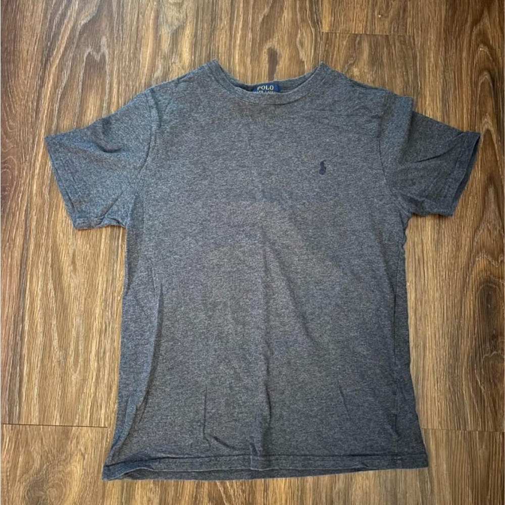 Polo by Ralph Lauren Heather Gray Short Sleeve Crew Tee
